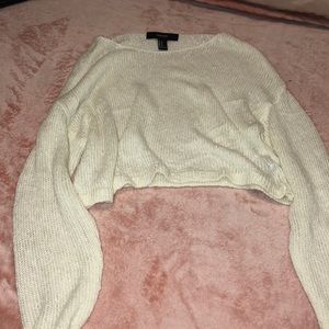Forever 21 cream sweater🌸2 for 10🌸